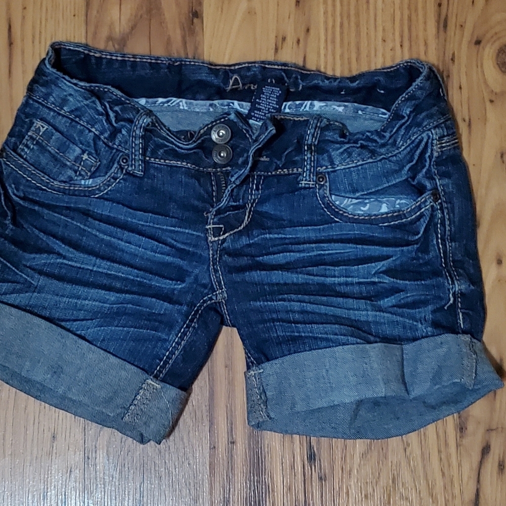 Blue Jean Shorts